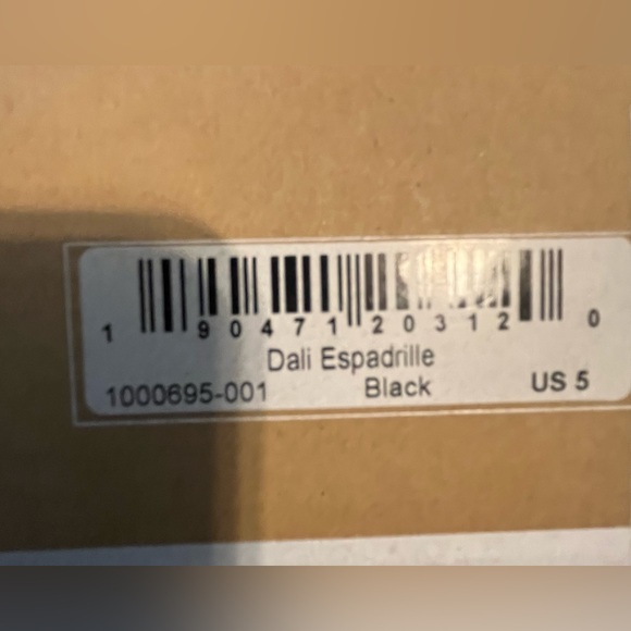 NWT SOLUDOS The Original Dali Women's Black Espadrille Shoes - Picture 12 of 12